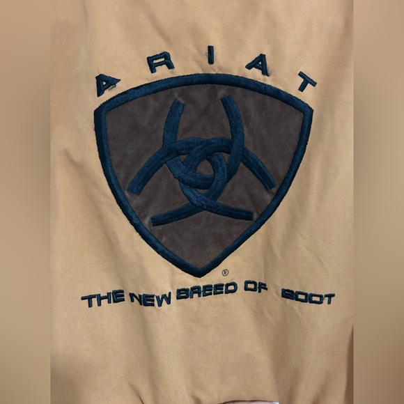 Extremely rare VINTAGE ARIAT jacket with Navy Emblem size large - Picture 6 of 7